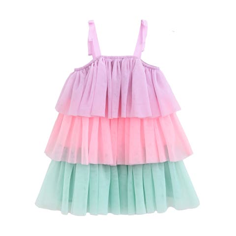 Vaelina Pastel Tier Dress