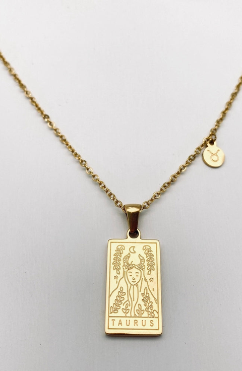 Zodiac Constellation Pendant Necklace