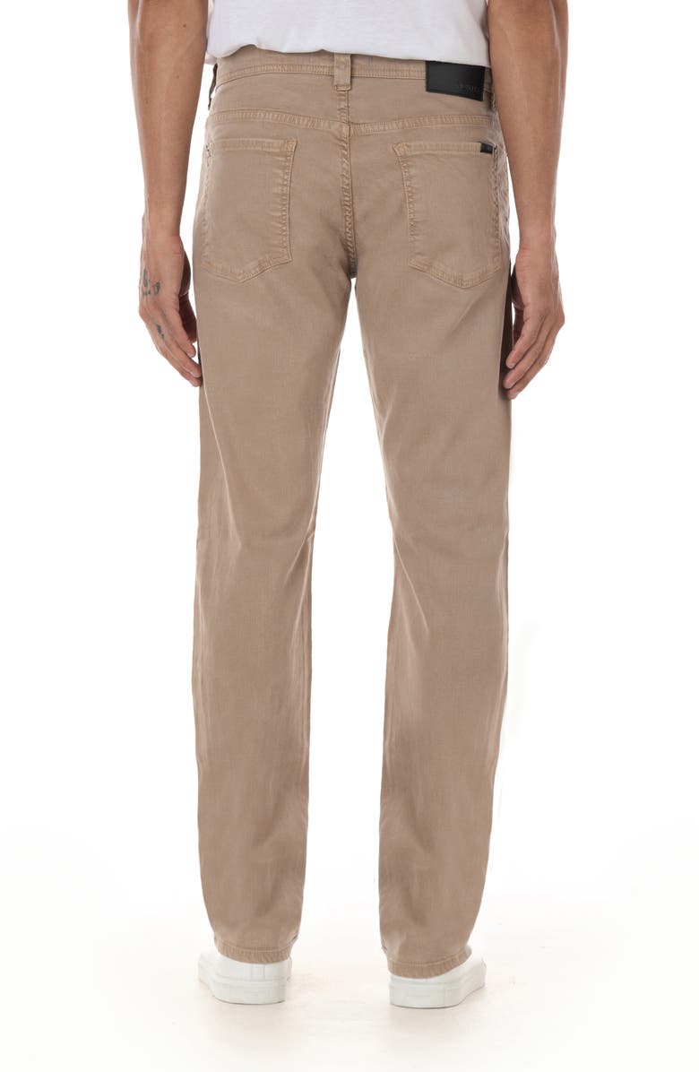 Fidelity Denim Jimmy Slim Straight Leg Jeans, Alternate, color, Almond