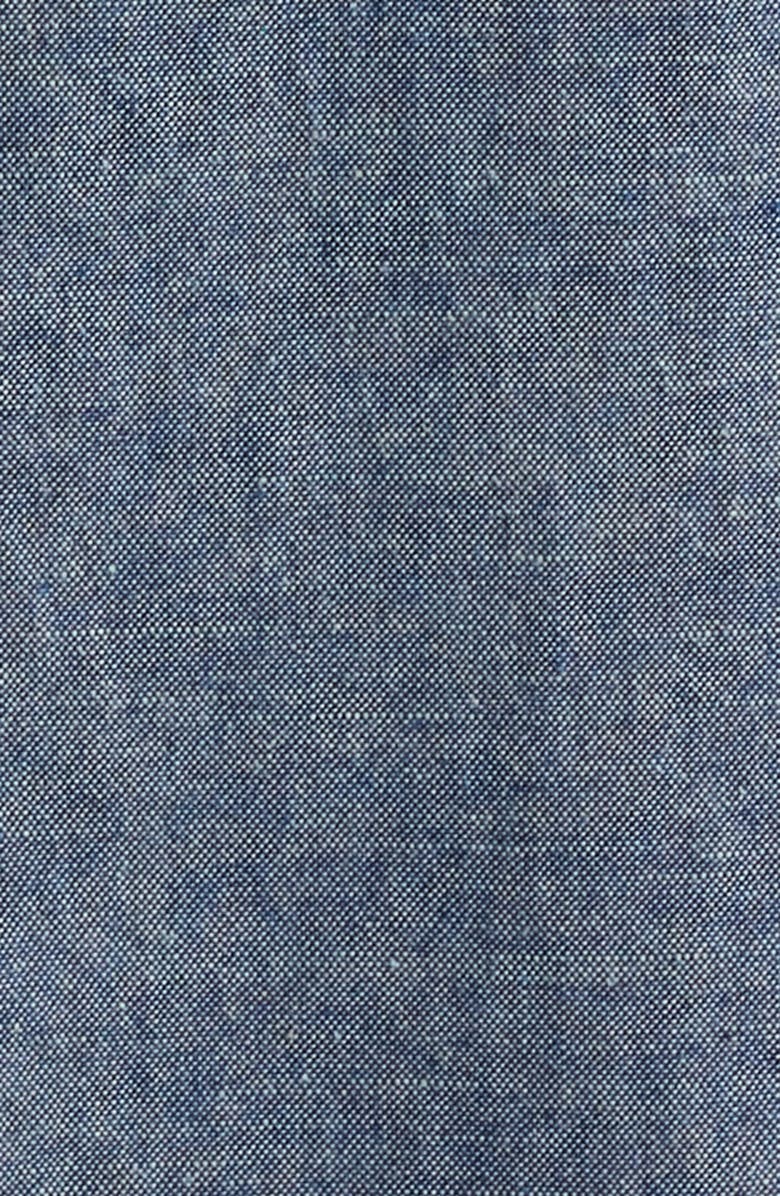 Pendleton Gambler Embroidered Snap-Up Chambray Shirt, Alternate, color, 