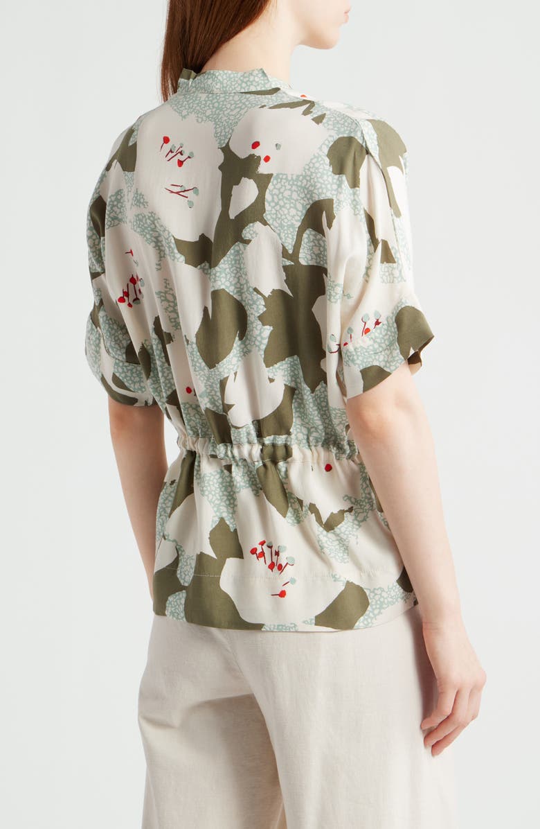 Masai Copenhagen Irekana Print Tie Waist Top, Alternate, color, 