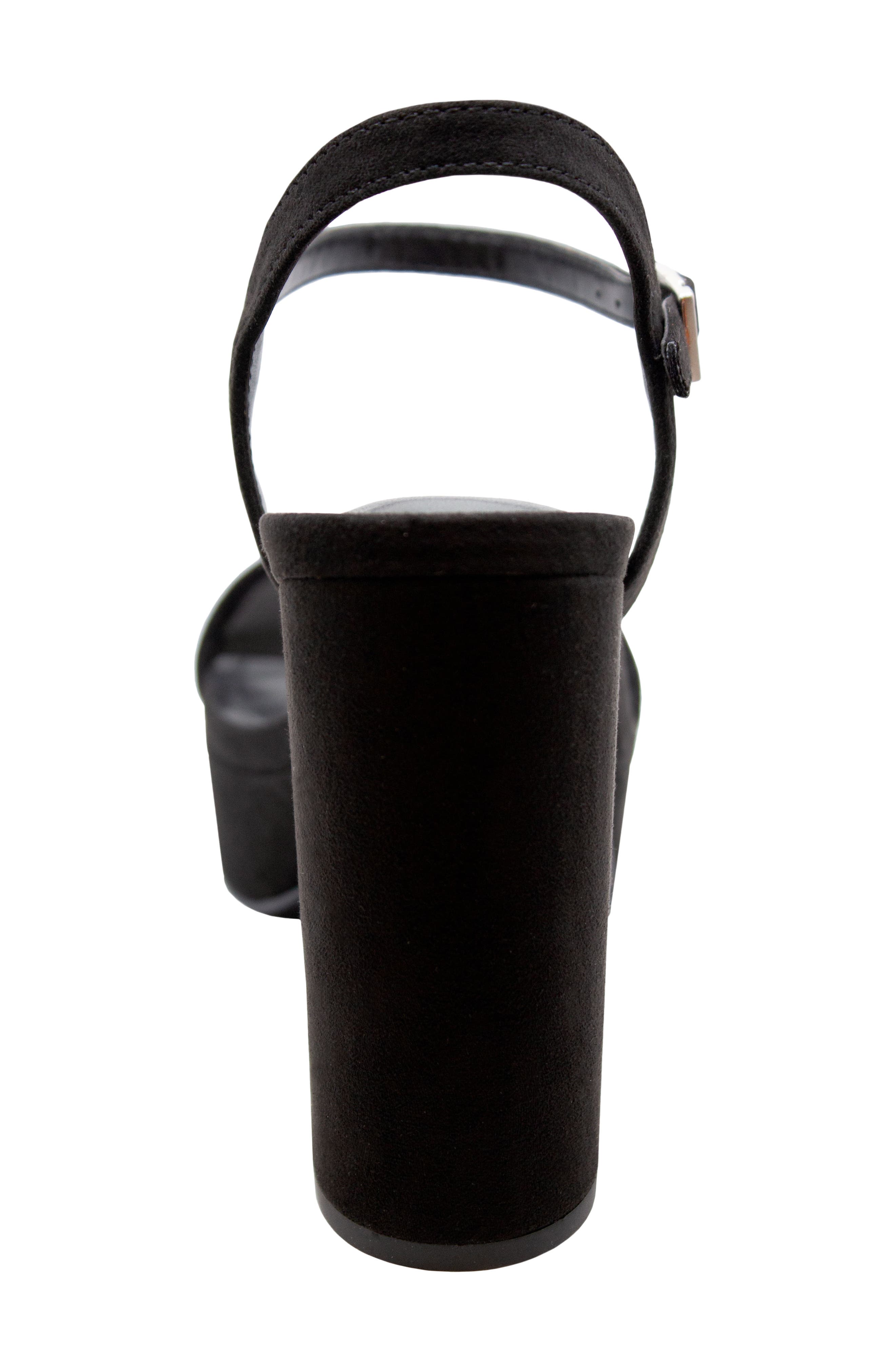 Charles by Charles David Izzy Platform Sandal, Alternate, color, Black-Ms