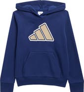 adidas Kids' Logo Fleece Hoodie