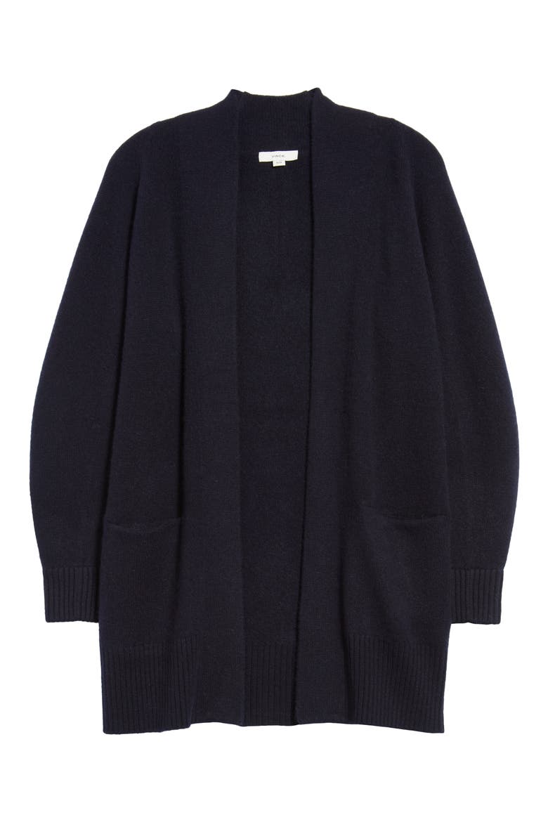 Shawl Collar Cashmere Cardigan, Alternate, color, COASTAL