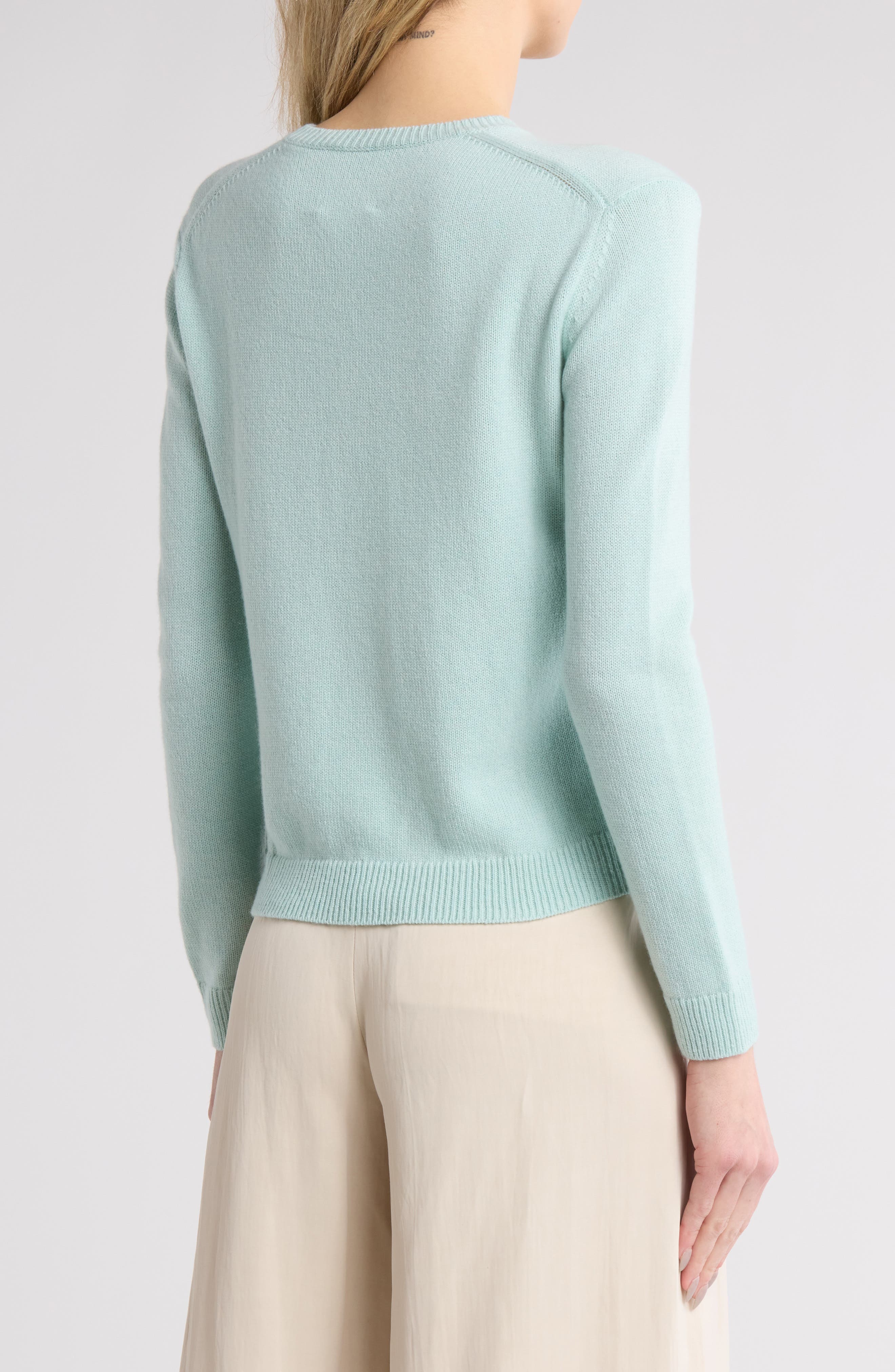 Jill Crewneck Cashmere Sweater