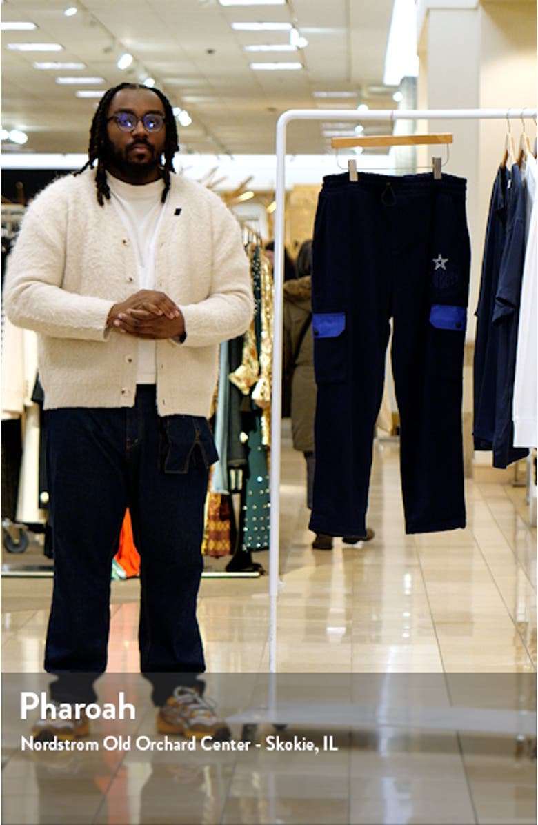 x NFL Fleece Cargo Track Pants, sales video thumbnail
