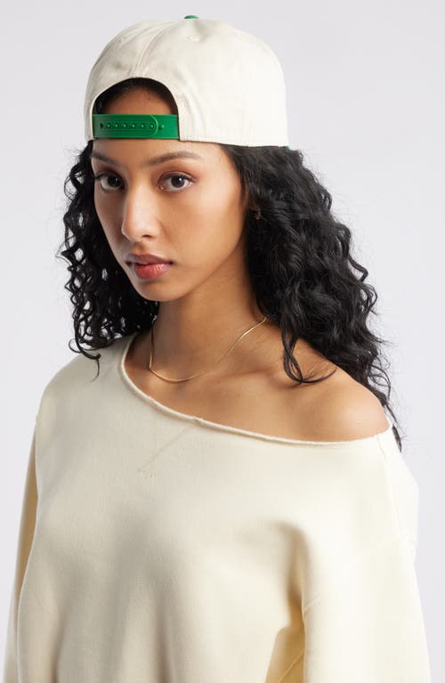 Bp. Fleece Detail Off The Shoulder Sweatshirt In Neutral