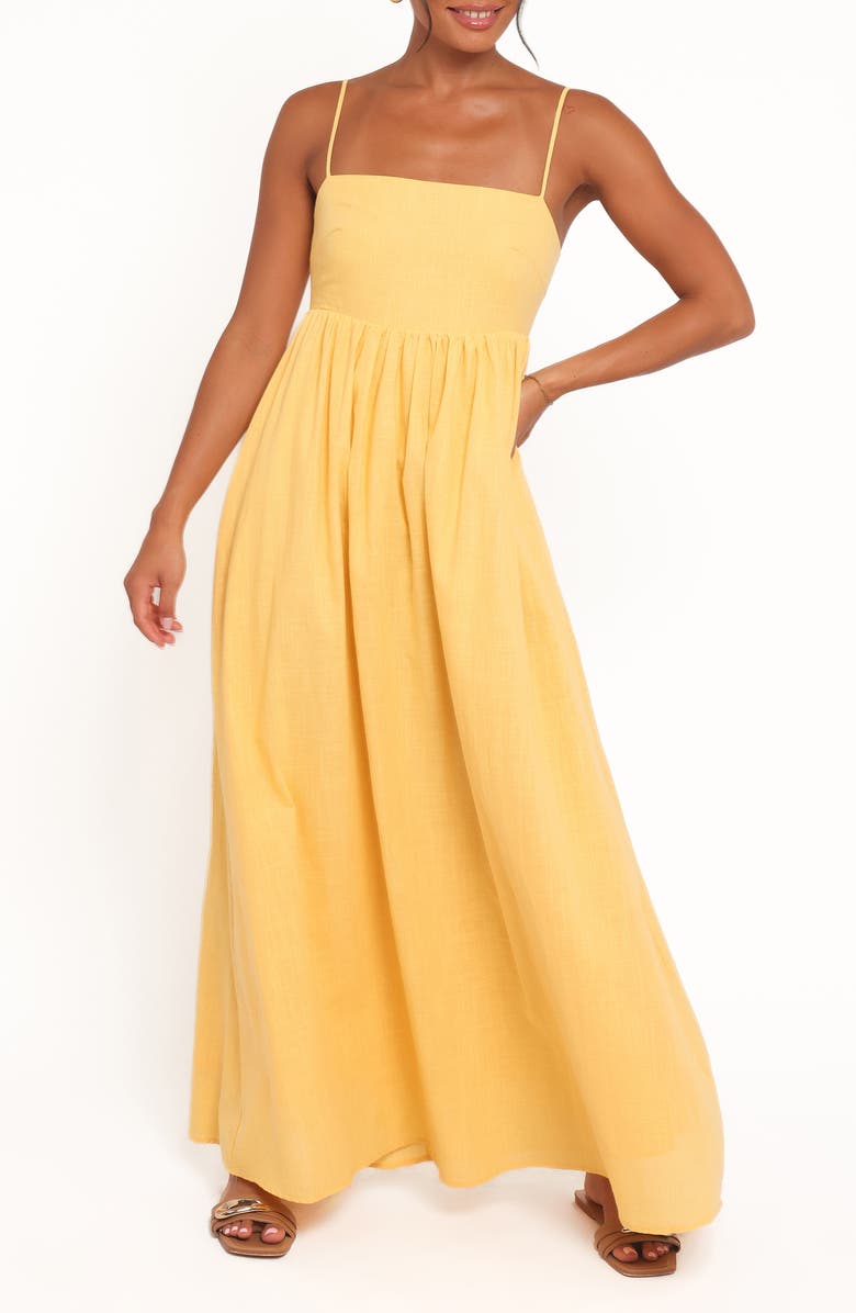 Petal & Pup Odessa Cotton Maxi Sundress, Main, color, 