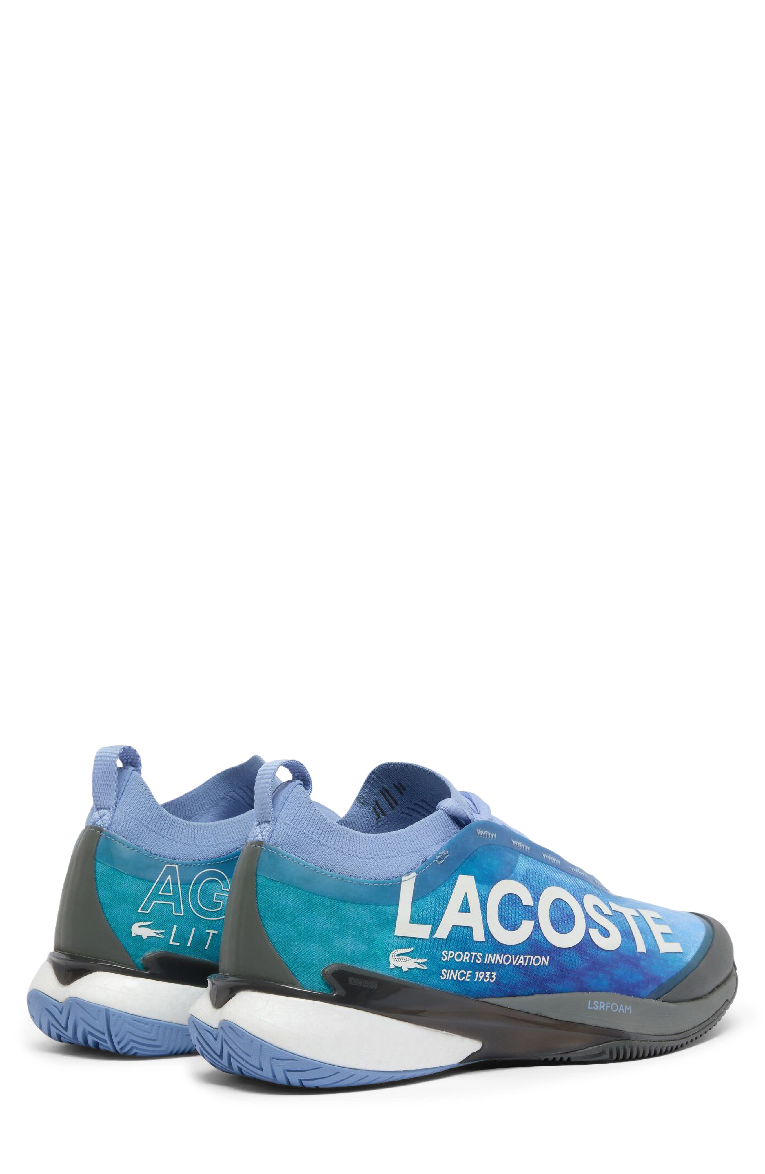 AG-LT25 Lite Tennis Shoe, Alternate, color, LIGHT BLUE/ DARK GREY