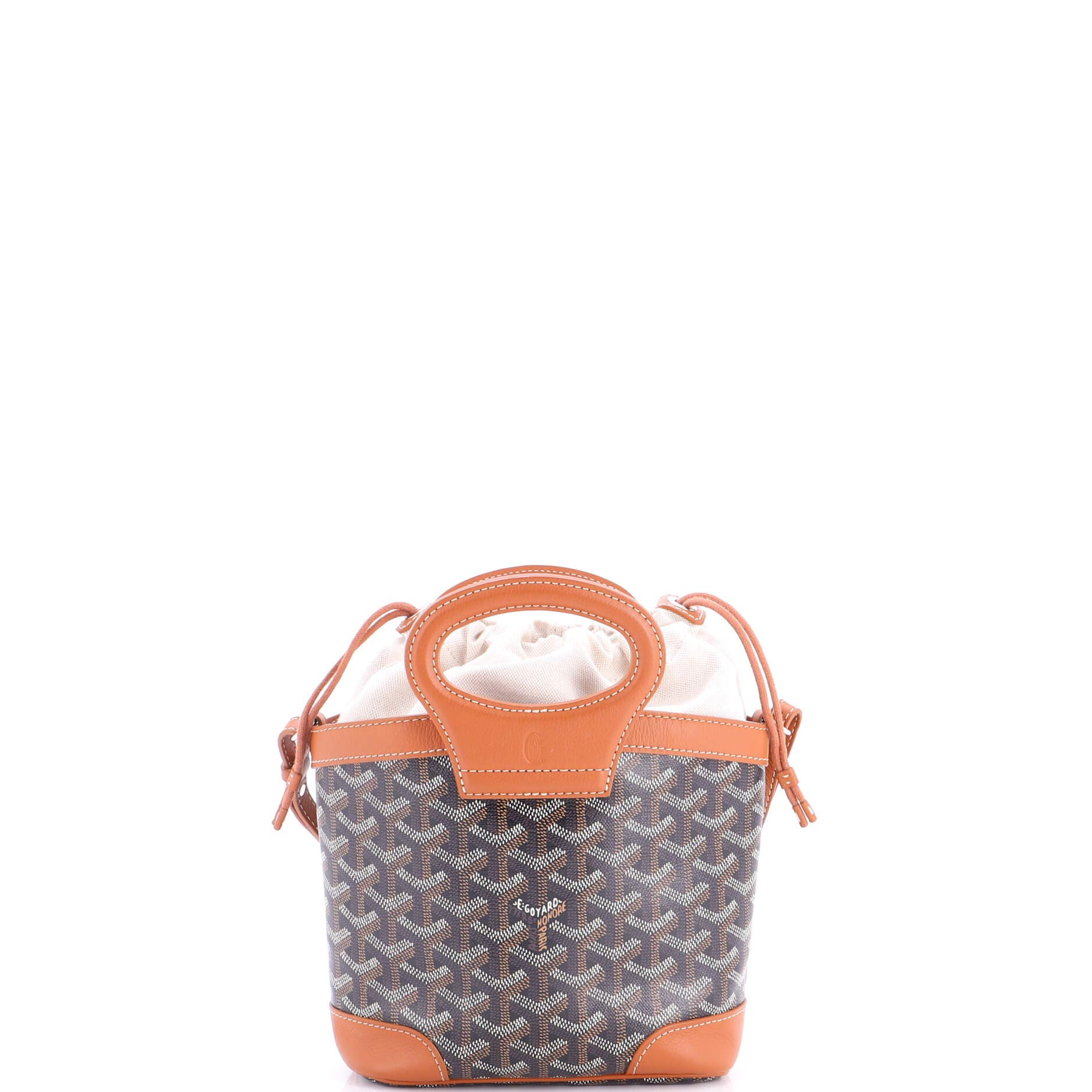 Beluga Bag Coated Canvas Mini, Alternate, color, Brown