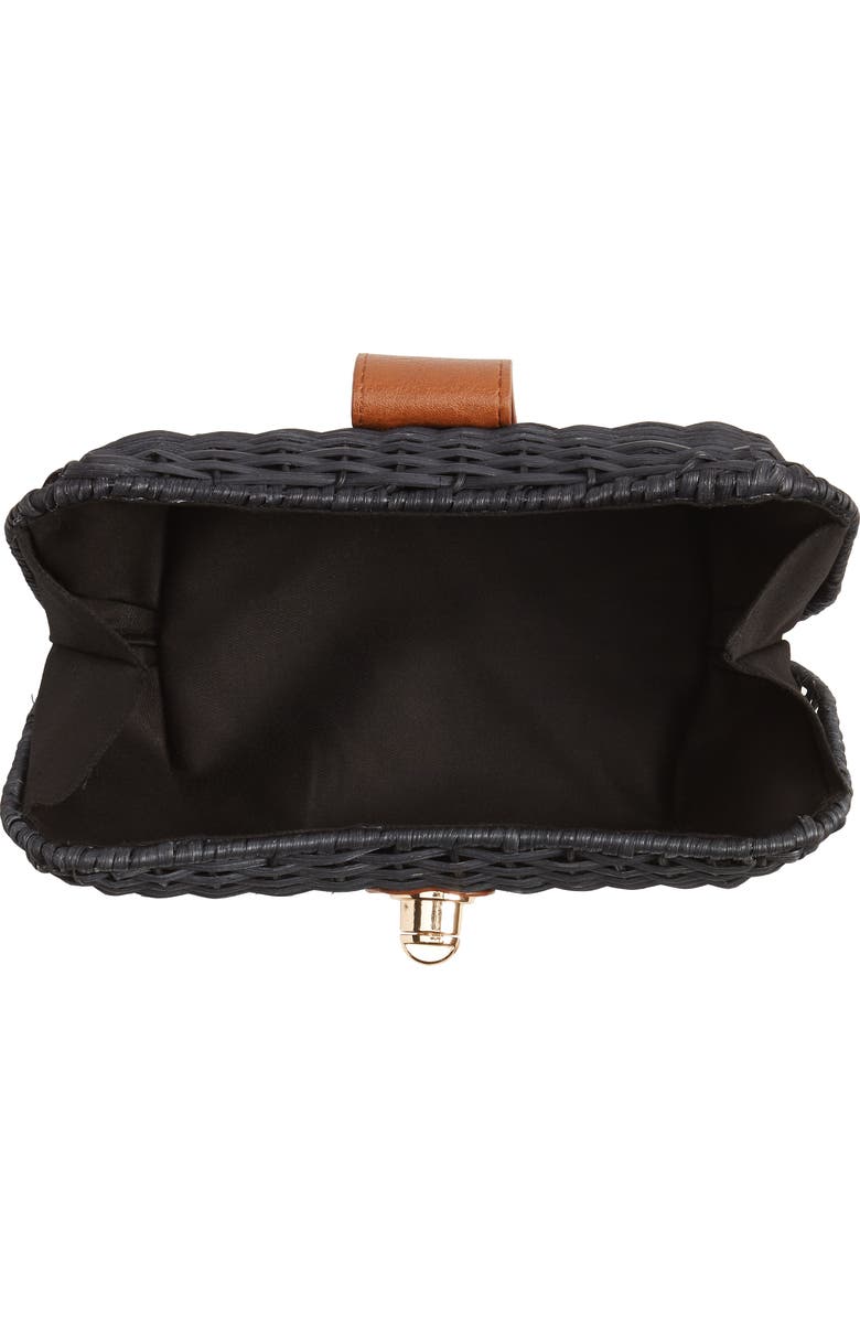 Nordstrom Wicker Clutch, Alternate, color,
