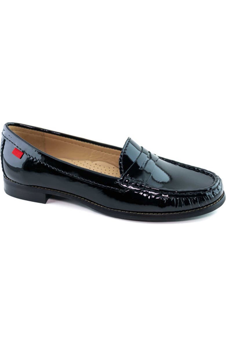 Marc Joseph New York East Village Patent Leather Penny Loafer, Main, color, Black Patent