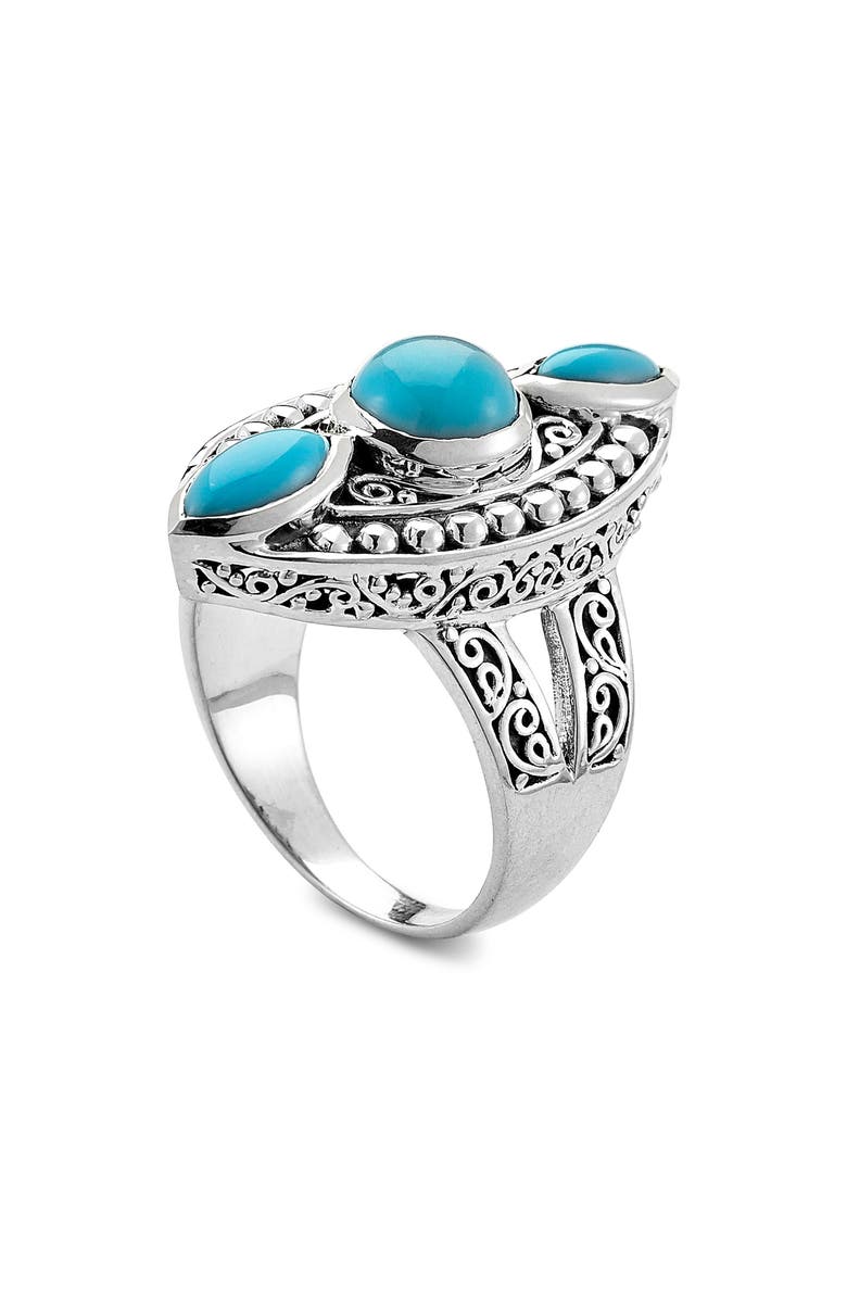 SAMUEL B. Sleeping Beauty Turquoise Ring, Alternate, color, Turquoise