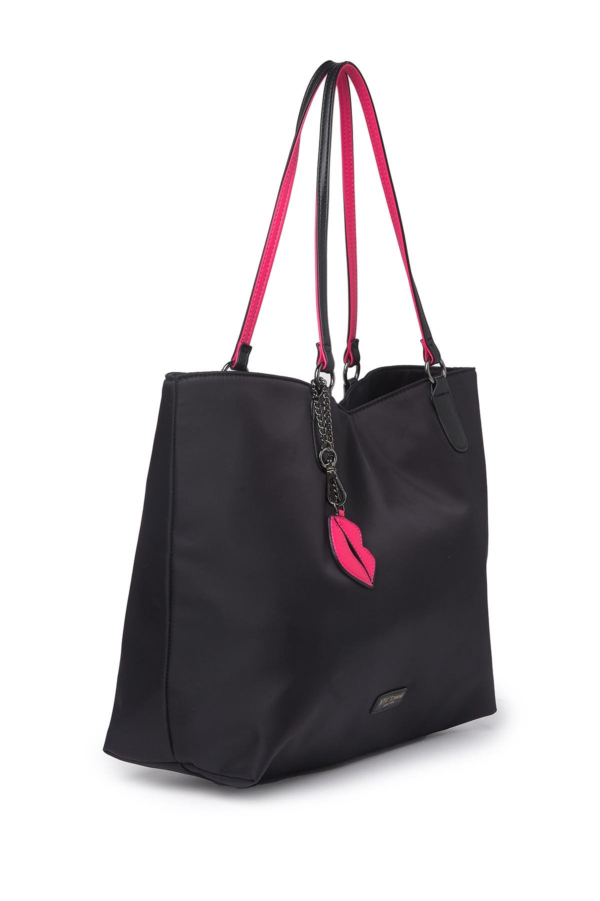 Betsey Johnson Kisses Tote Bag, Alternate, color, 