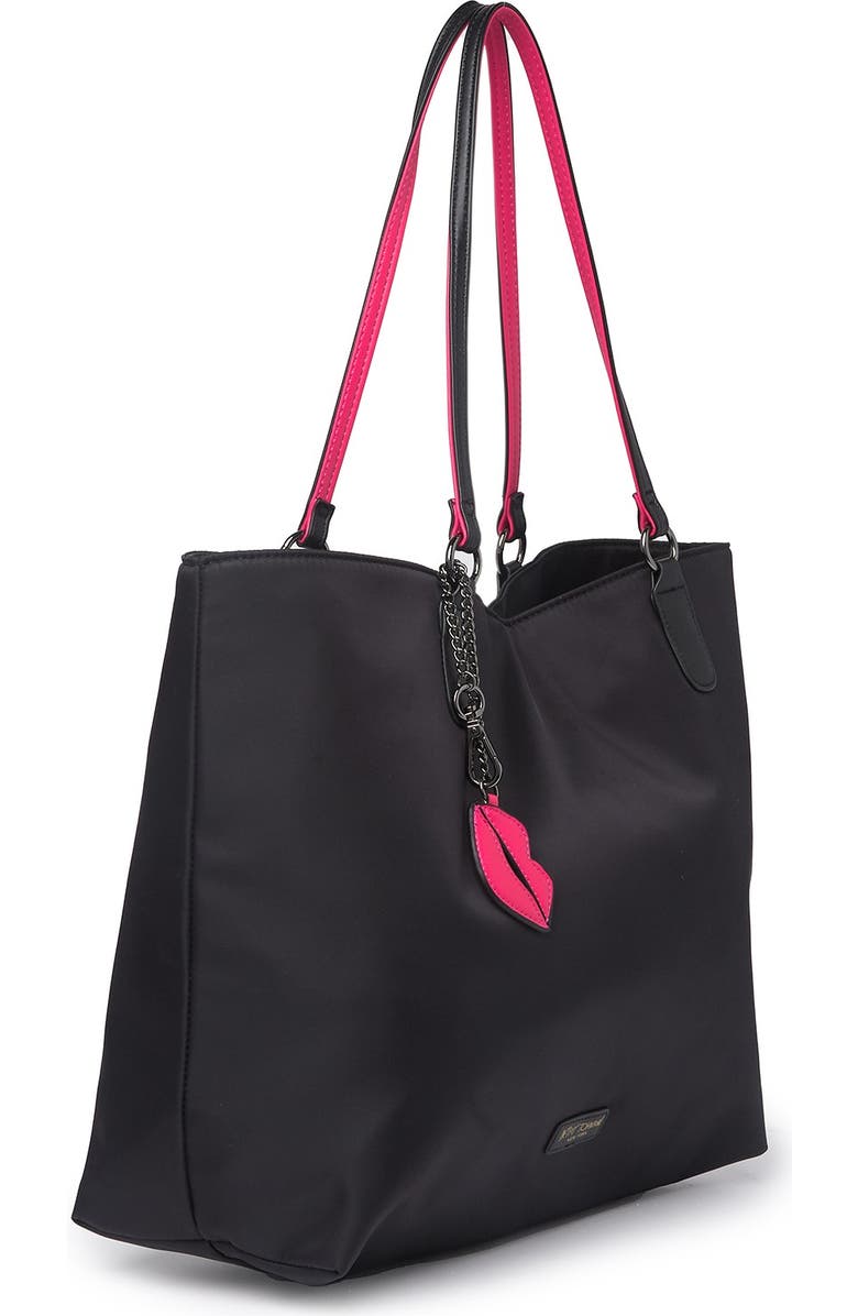 Betsey Johnson Kisses Tote Bag, Alternate, color,