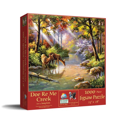 Doe Re Me Creek 1000 piece Jigsaw Puzzle for Adults