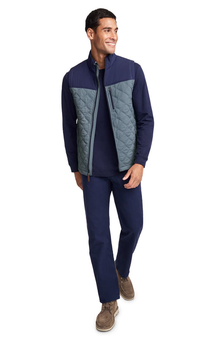 Outdoors by Luke Bryan Men's Heritage Quilted Vest, Alternate, color, Iron Grey