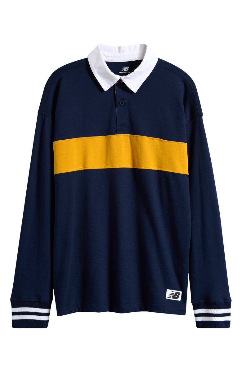 New Balance Kids' Long Sleeve Rugby Shirt, Main, color,