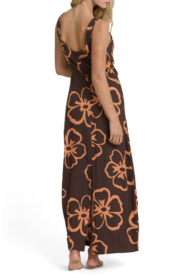 Sunkissed Maxi Dress, Alternate, color, TEAK