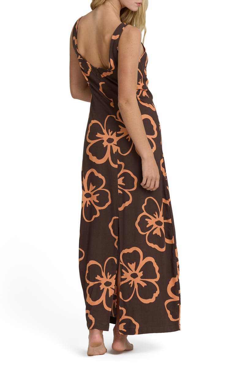 Billabong Sunkissed Maxi Dress, Alternate, color, Teak