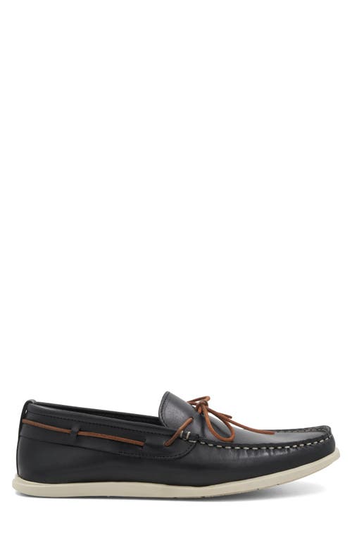 Bruno Magli Starboard Boat Shoe In Black