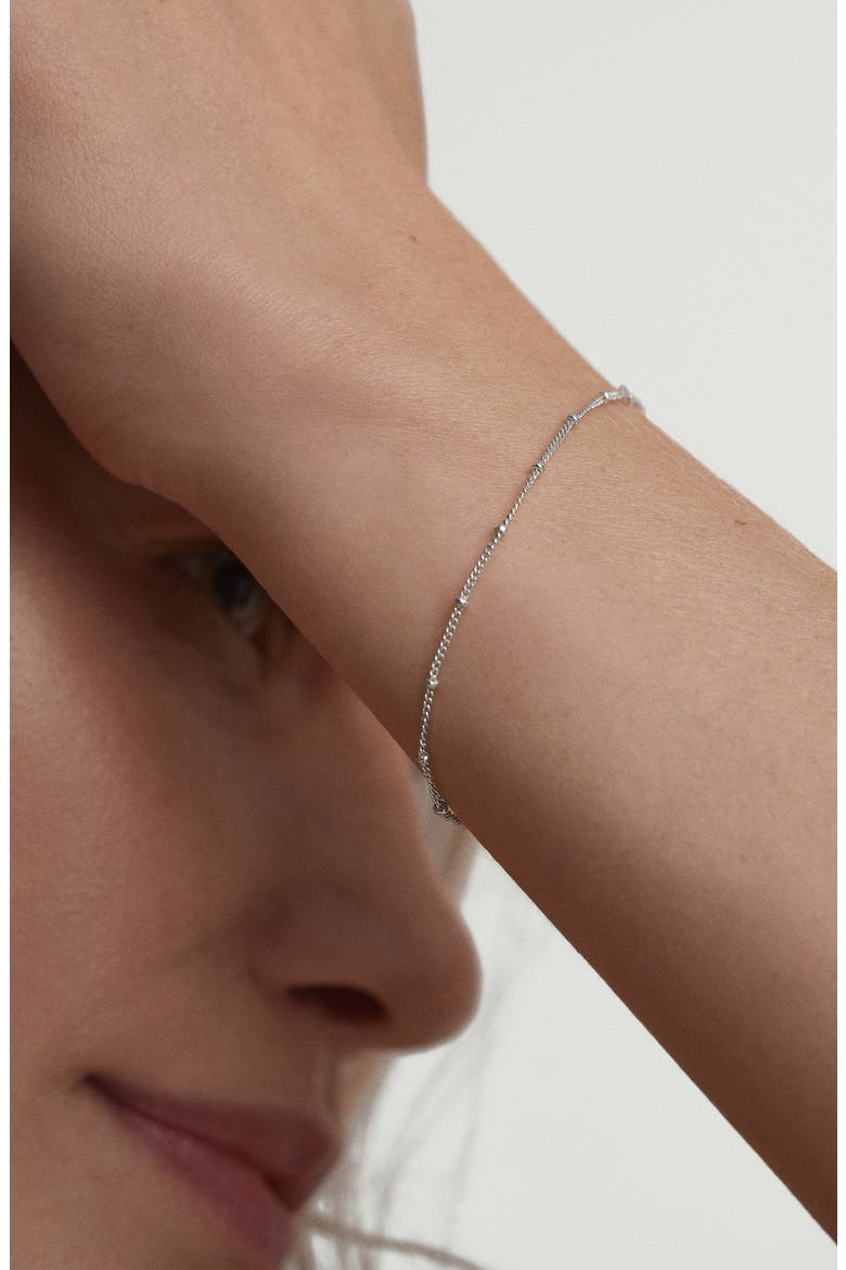 Spheres Chain Bracelet, Alternate, color, Sterling Silver