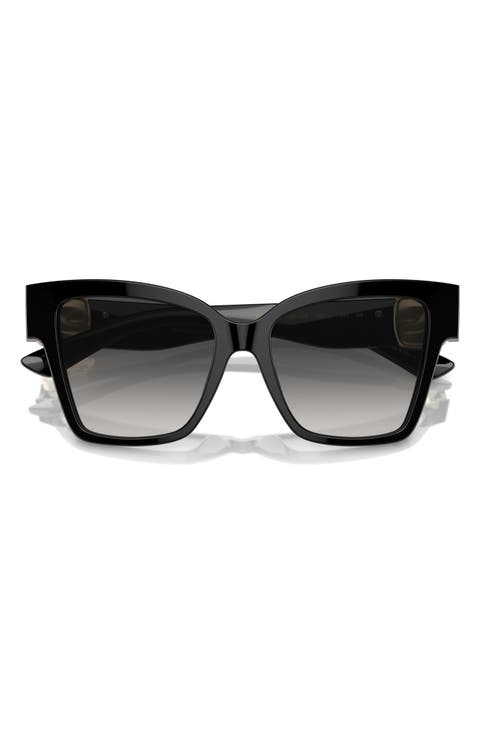 54mm Gradient Square Sunglasses
