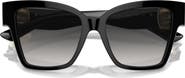 Dolce&Gabbana 54mm Gradient Square Sunglasses