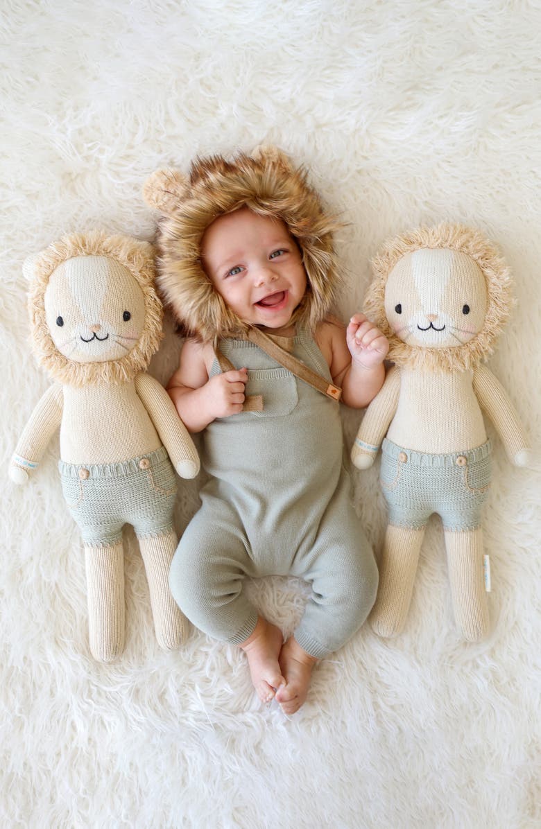 cuddle+kind Little Sawyer the Lion Stuffed Animal, Alternate, color,