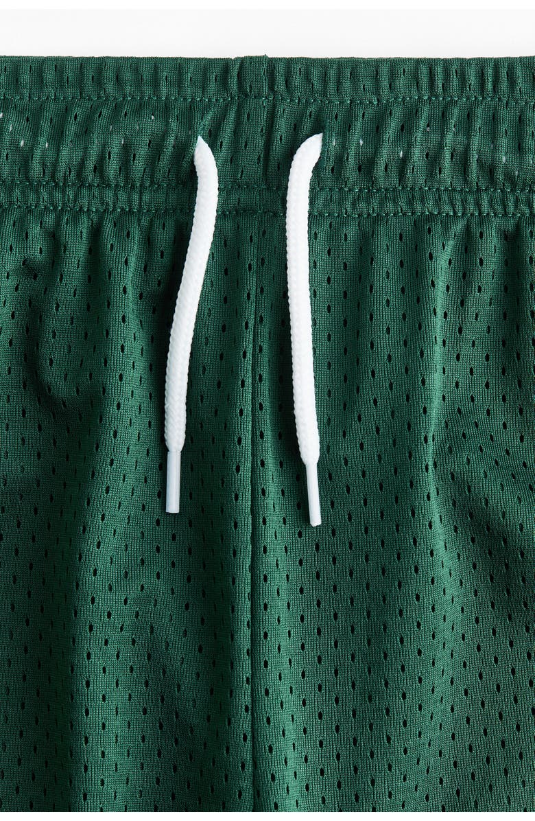 H&M Basketball shorts with drymove, Alternate, color, Green/Color-Block