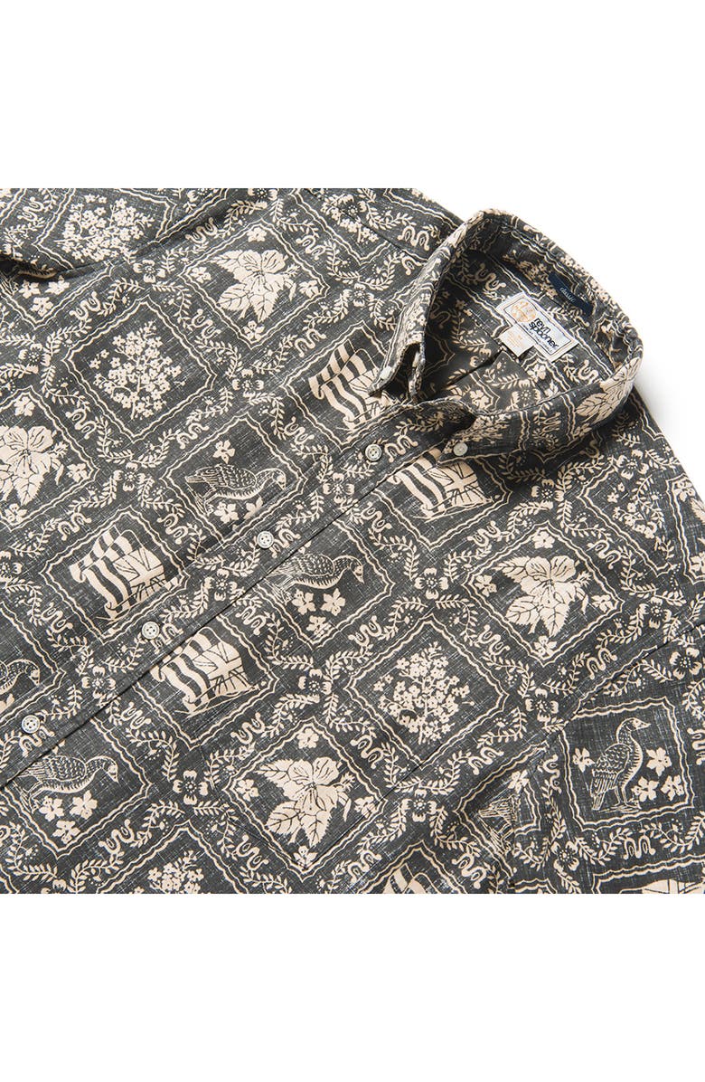 Reyn Spooner Lahaina Sailor Classic Fit Short Sleeve Button-Down Sport Shirt, Alternate, color, 