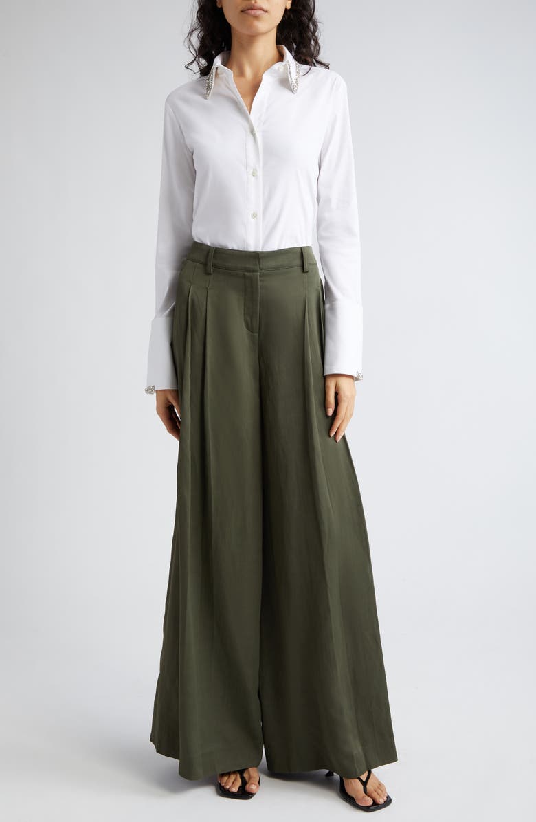 TWP New Didi Wide Leg Pants, Alternate, color, 