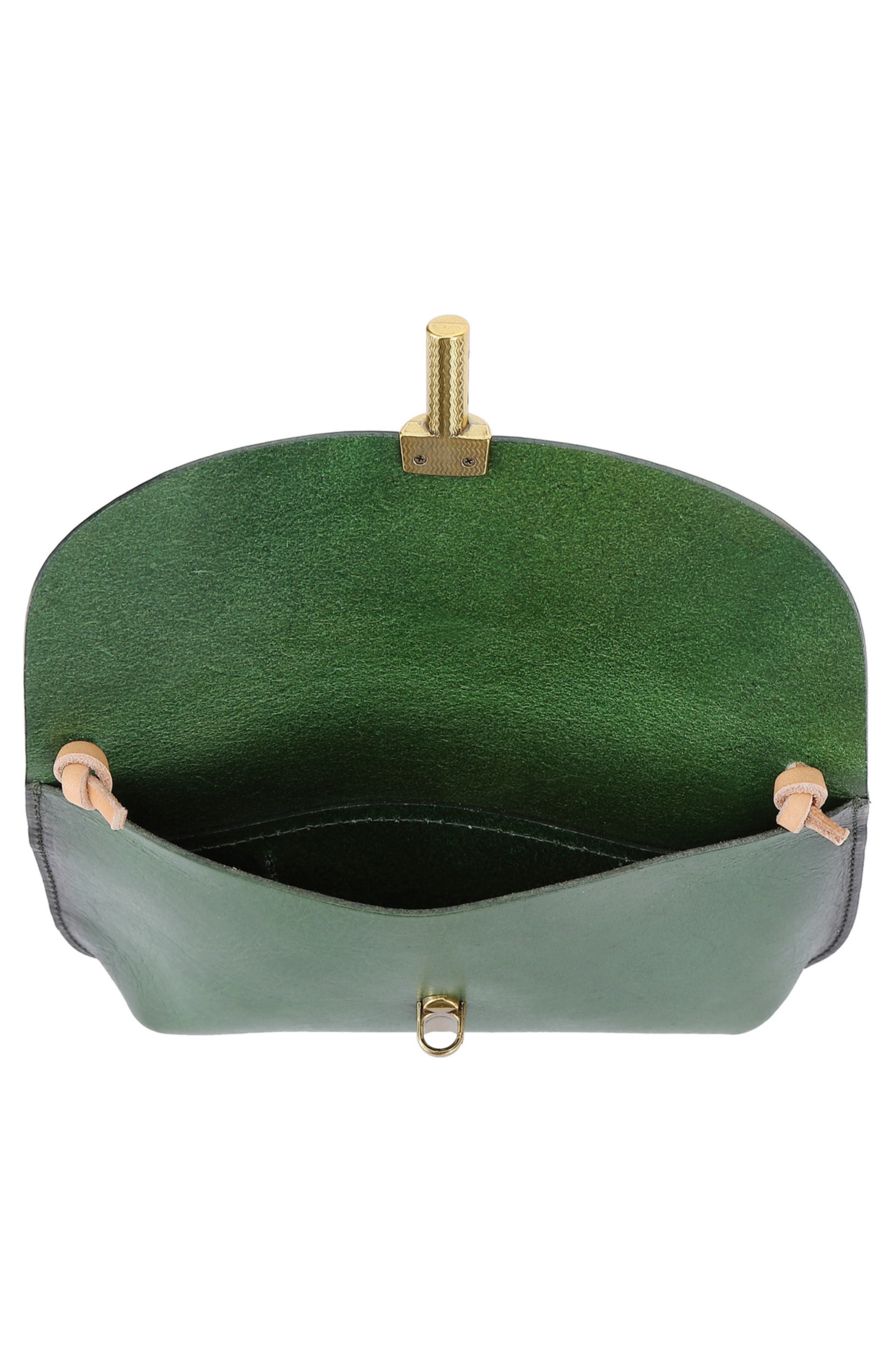 OLD TREND Ada Leather Crossbody Bag, Alternate, color, Green
