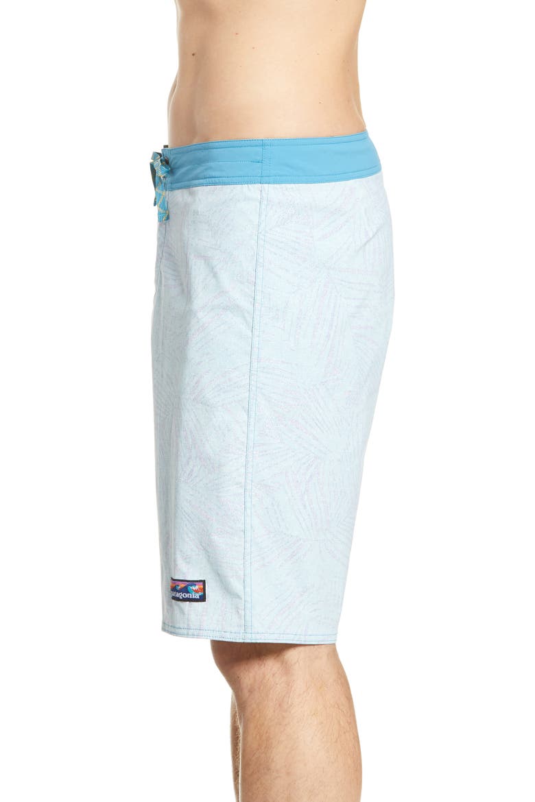 Wavefarer Board Shorts, Alternate, color, RAIN FERN SPECKLE: ATOLL BLUE