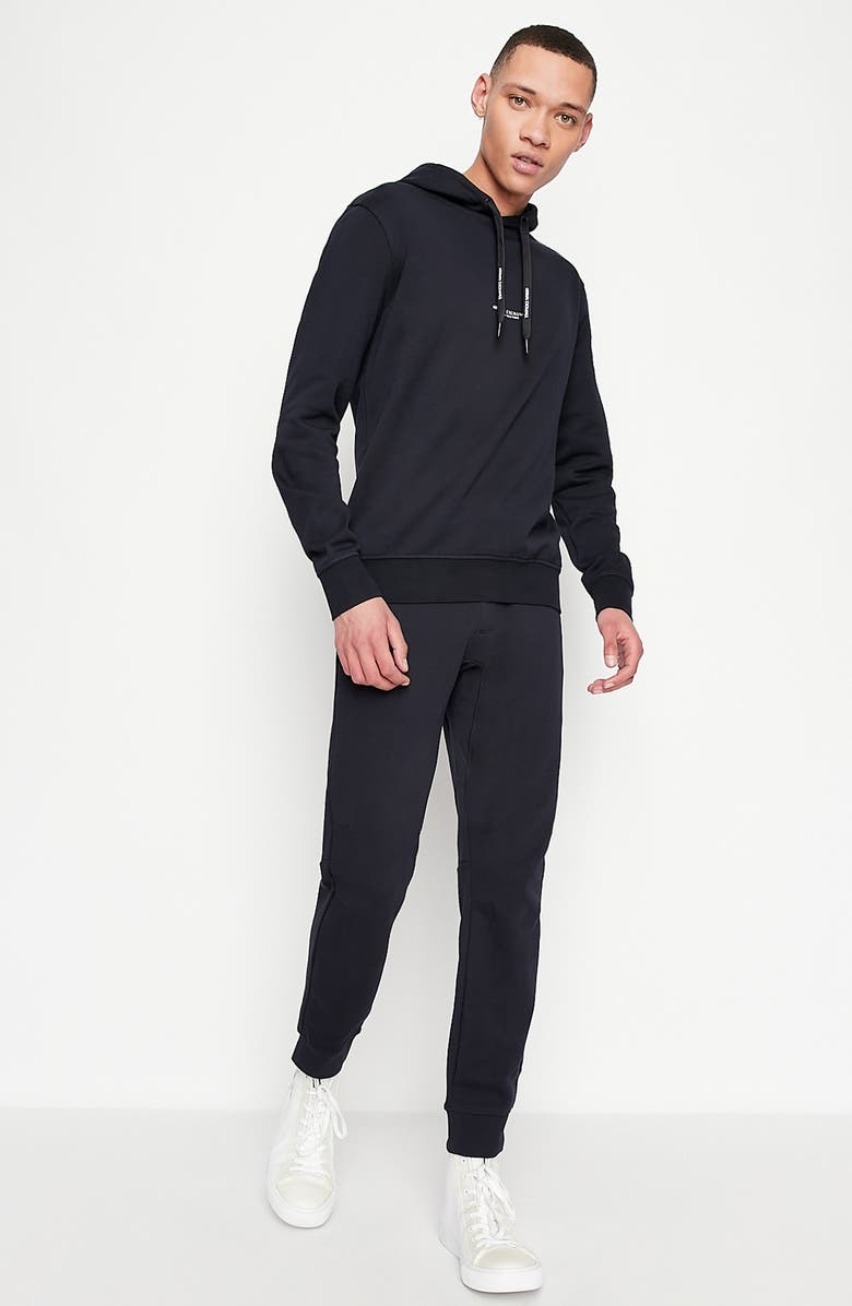 Armani Exchange Milano New York Graphic Cotton Hoodie, Alternate, color,