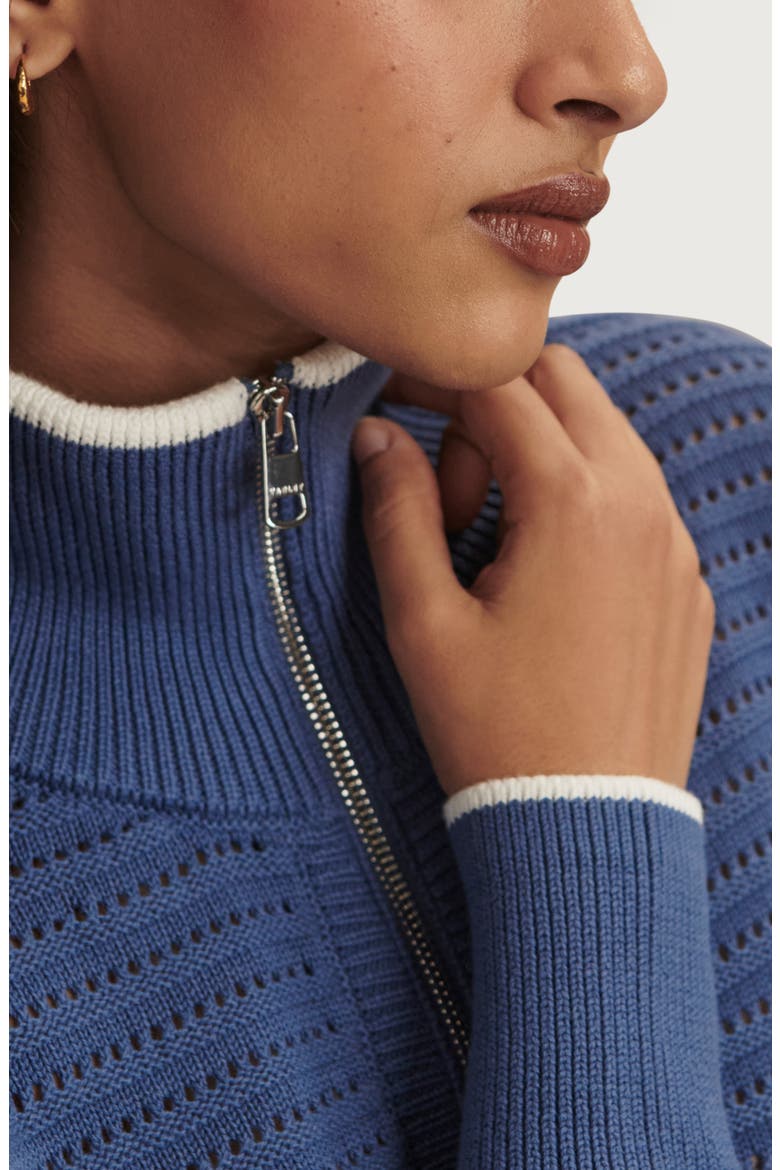 Morwenna Half Zip Knit Sweatshirt (Women) | Nordstrom