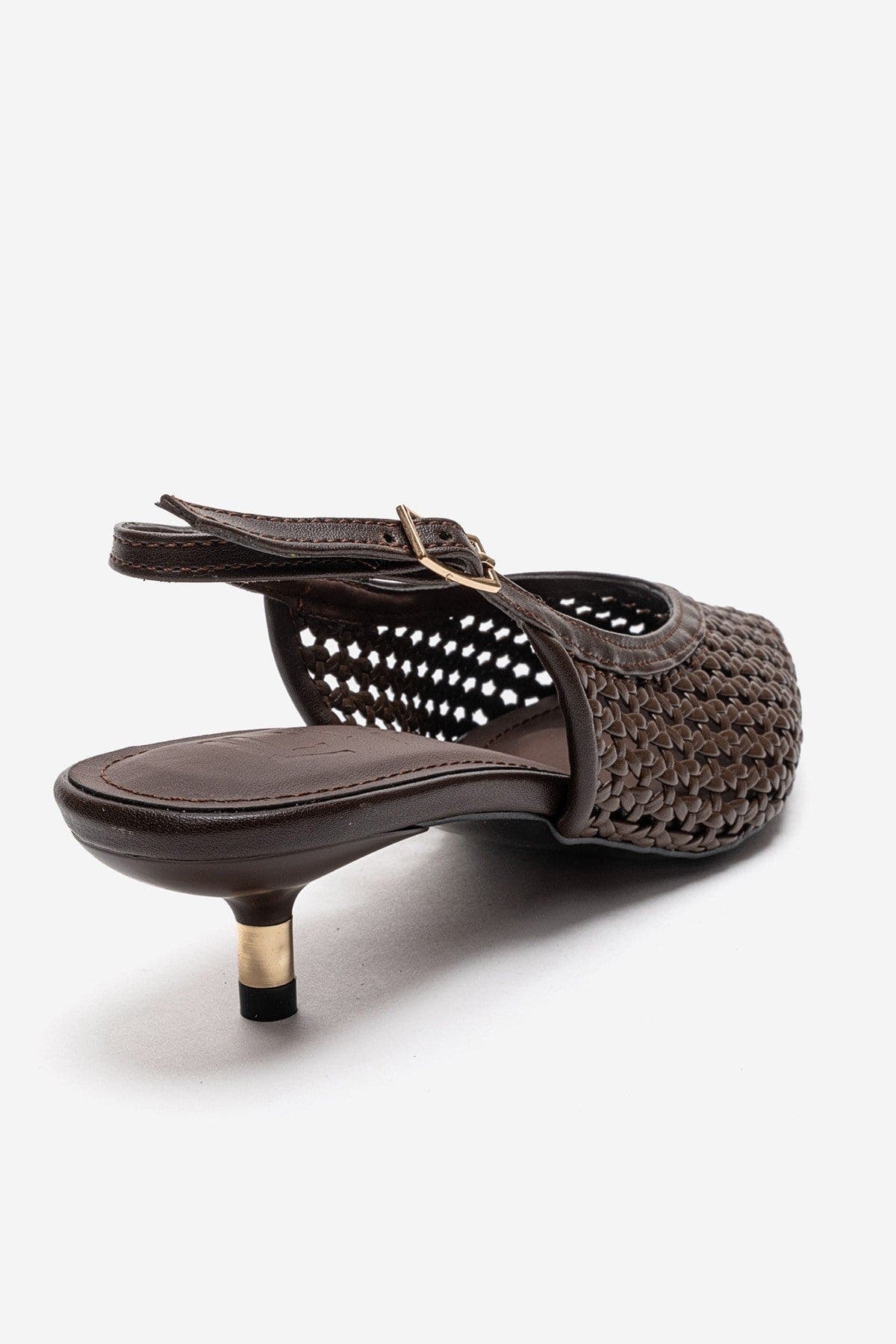 Orelis Kitten Heel Pump, Alternate, color, Dark Brown