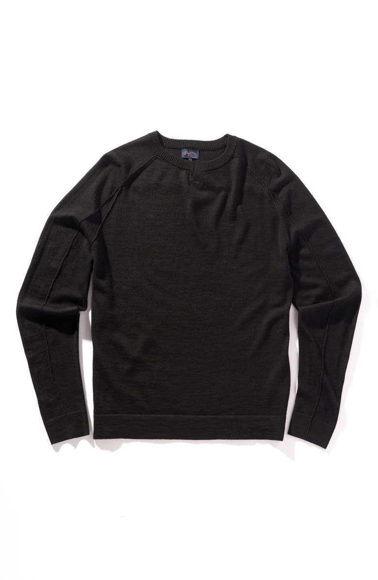 Good Man Brand MVP Slim Fit Notch Neck Wool Sweater, Alternate, color, 