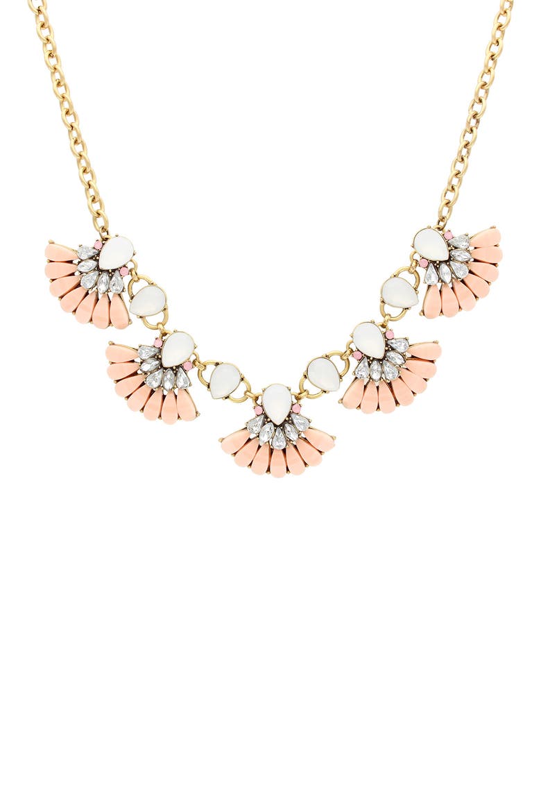 Spring Fantasy Necklace, Main, color, PINK