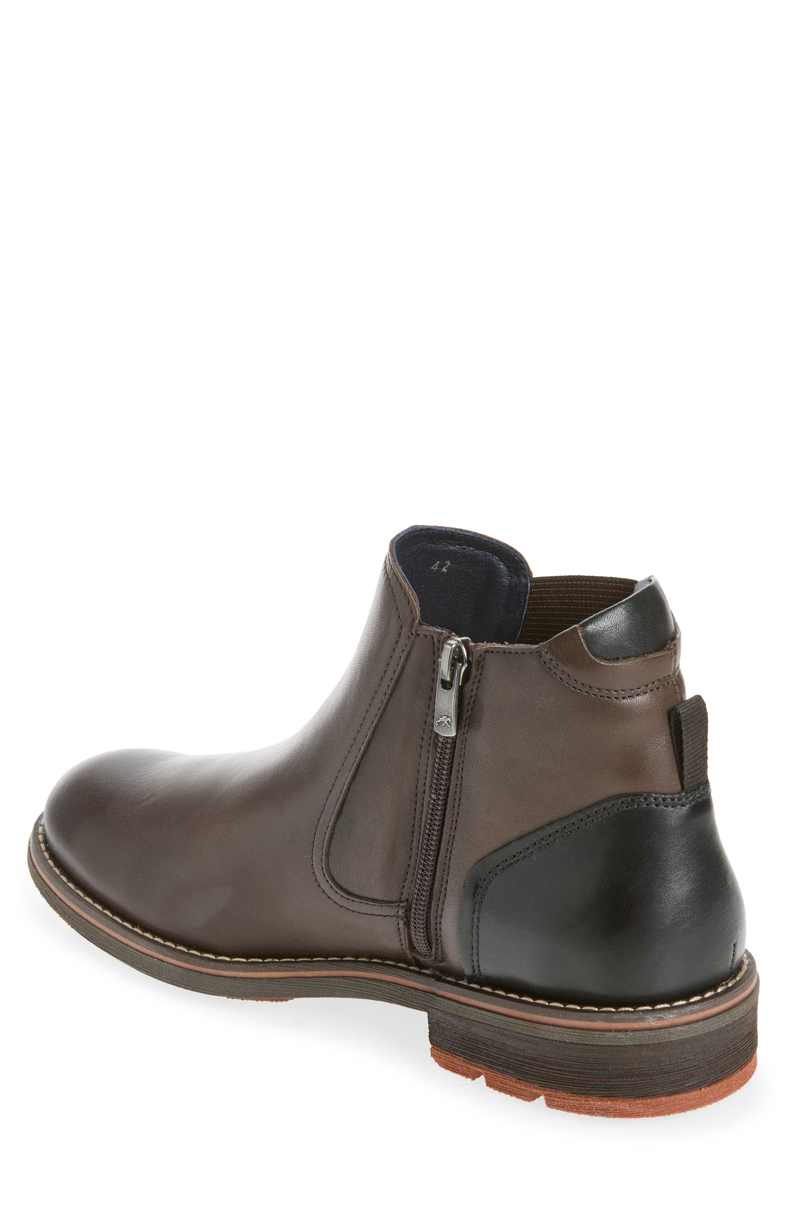 Terry Leather Boot, Alternate, color, COFFEE