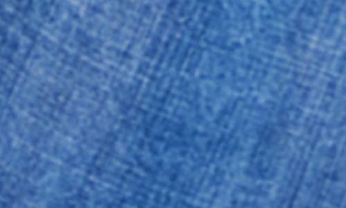 Bella Dahl Long Sleeve Pocket Henley Top In Moonlit Haze In Blue