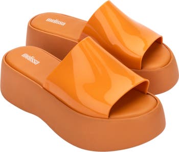 サンダル・ミュール ^MACMOC^ 2Color Modern Platform Sandals 6Cm Becky Melissa Becky Water Resistant Platform Sandal (Women