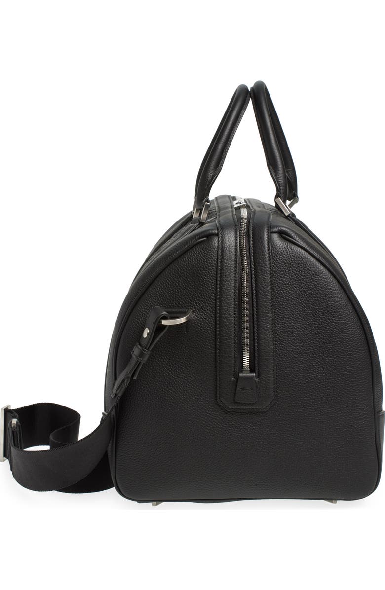 FERRAGAMO Gancini Embossed Leather Duffle Bag, Alternate, color,