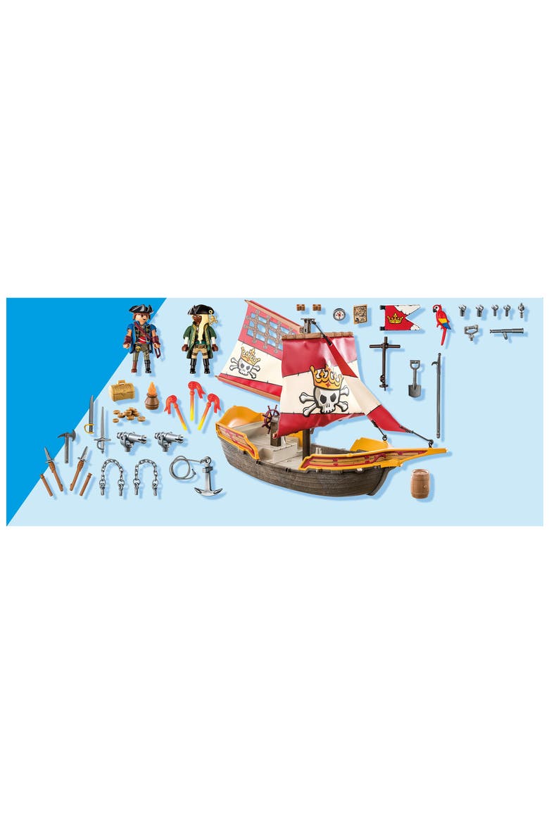 Pirate Ship Playset, Alternate, color, MULTI