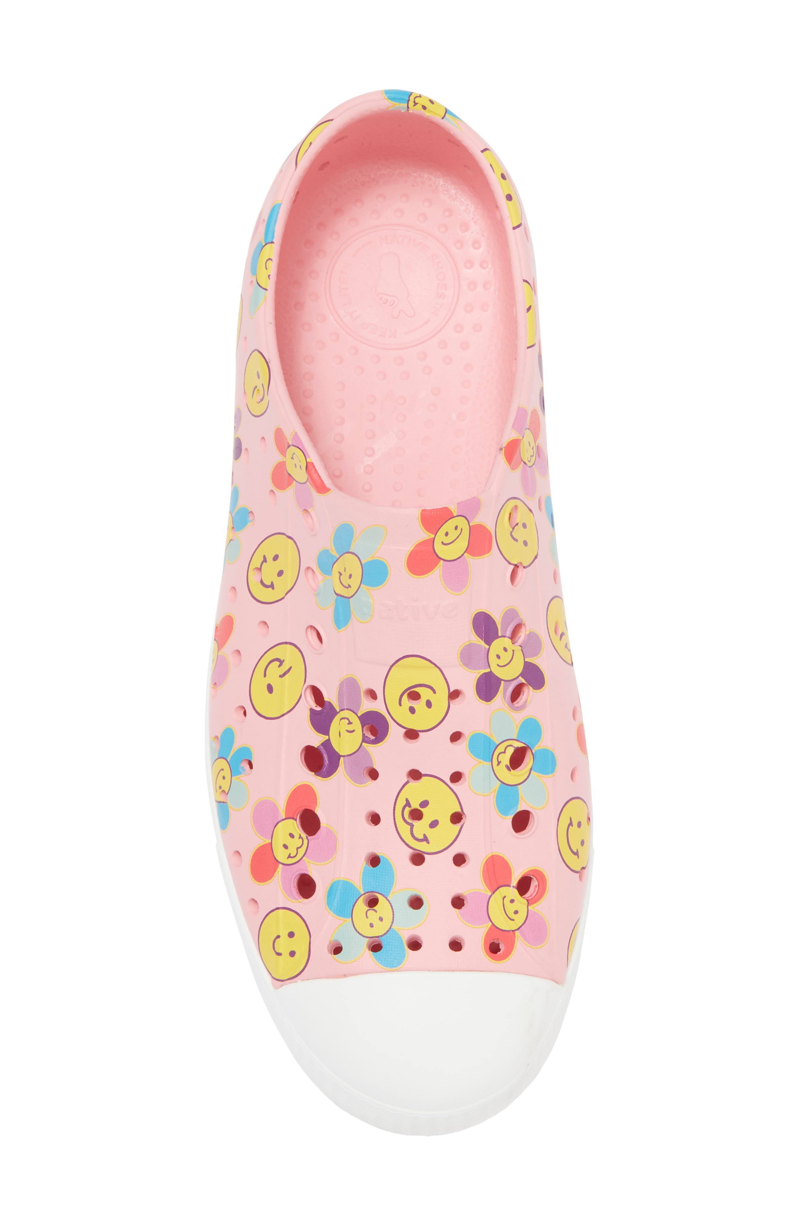 Native Shoes Jefferson Sugarlite Slip-On Sneaker, Alternate, color, Prspnk/Shlwht/Hzesunpetal