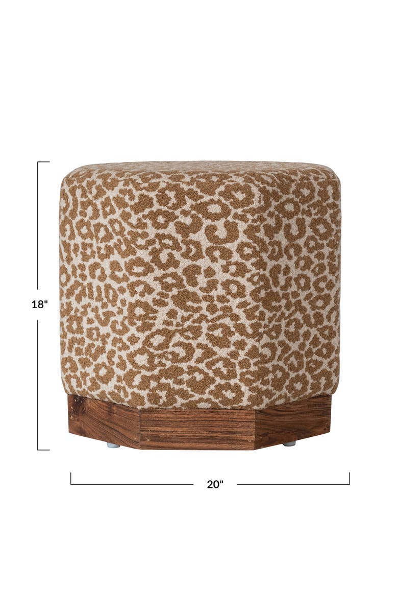 Storied Home Stool / Ottoman with Base, Alternate, color, 