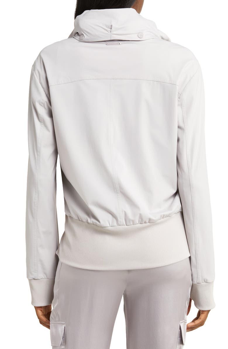 Blanc Noir Mastermind Bomber Jacket, Alternate, color, Raindrops