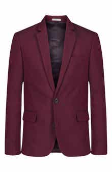 Calvin Klein Kids' Textured Stretch Two-Button Sport Coat