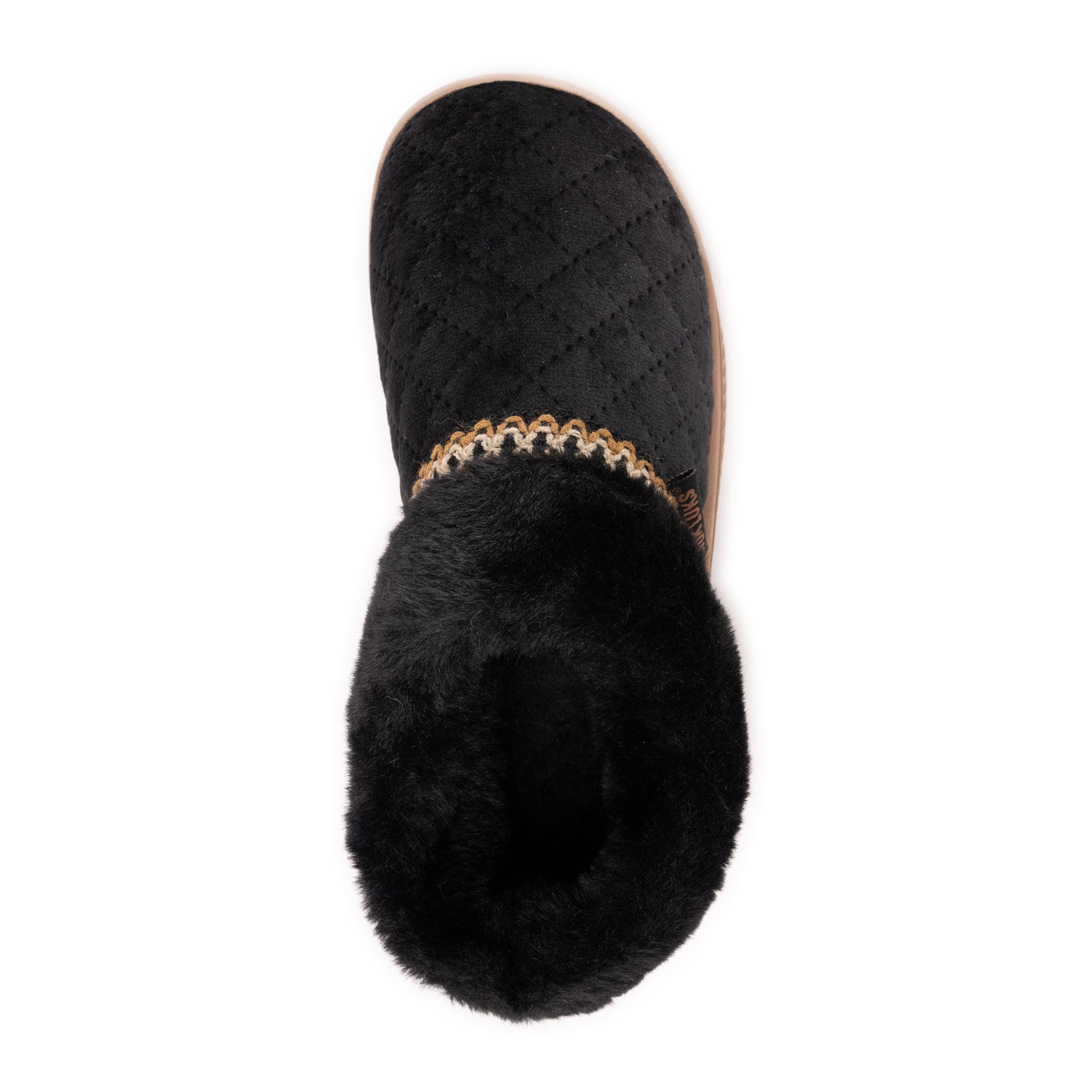 MUK LUKS Charlee Clog Slipper, Alternate, color, Black