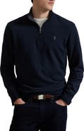 Polo Ralph Lauren Luxury Jersey Quarter-Zip Pullover
